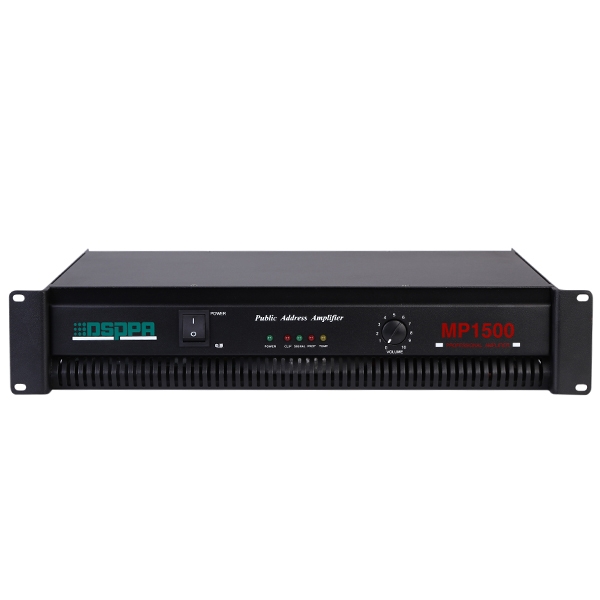 Amplificador de potência da série clássica MP1500 350W-650W