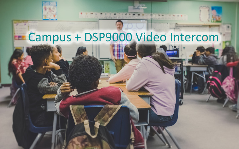 Intercomunicador de Vídeo DSP9000 do Campus
