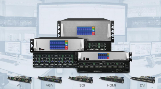 Sistema de interruptor de matriz de vídeo 2K HD D6108 D6116 D6132-aplicado a salas de reuniões pequenas, médias e grandes