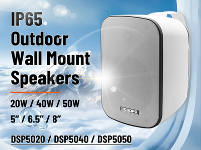 20W/40W/50W IP65 alto-falantes de montagem de parede ao ar livre