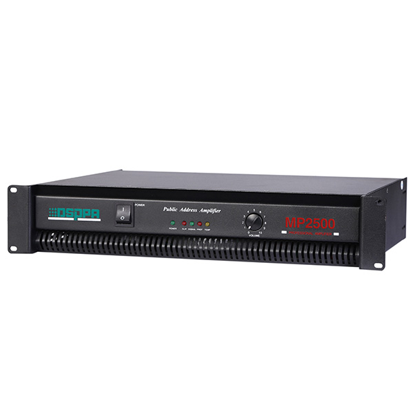 MP2500 650W 70V-100V 4-16 ohm Amplificador
