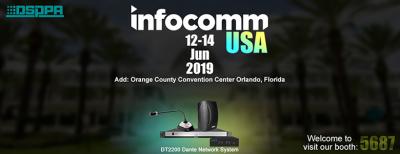 A InfoComm USA será realizada no Orange County Convention Center Orlando, Flórida, de 12 a 14 de junho
