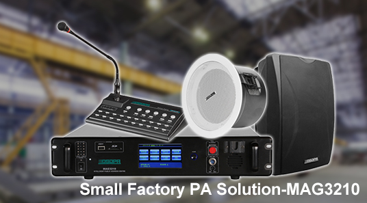 Fábrica pequena PA Solution-MAG3210