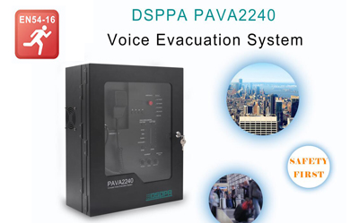 PAVA2240 Sistema de Alarme de Evacuação de Voz