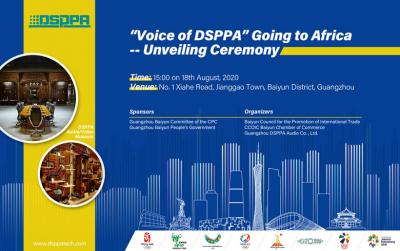 Cerimônia de Revelação-“Voz da DSPPA” Indo para a África