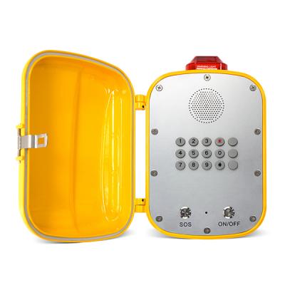 DSP9328W IP telefone mãos-livres à prova d' água com luz de aviso